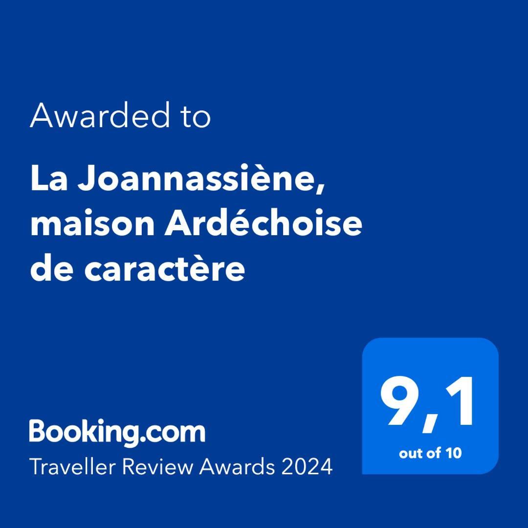 La Joannassiène, maison Ardéchoise de caractère Exterior foto